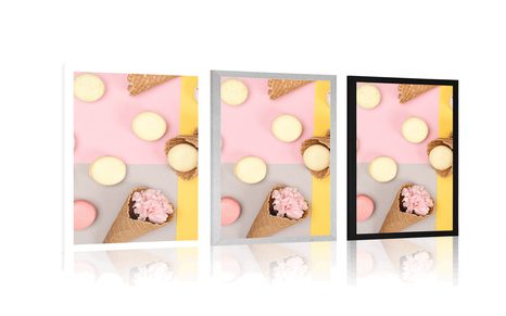 POSTER MACARONS - WITH A KITCHEN MOTIF - POSTERS