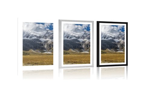 POSTER – MAESTOSO PAESAGGIO MONTANO - NATURA - POSTER