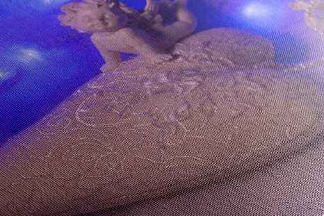 КАРТИНА НА ПЛАТНО – АНГЕЛЧЕ СЪС СЪРЧИЦЕ - КАРТИНИ НА АНГЕЛИ - КАРТИНИ