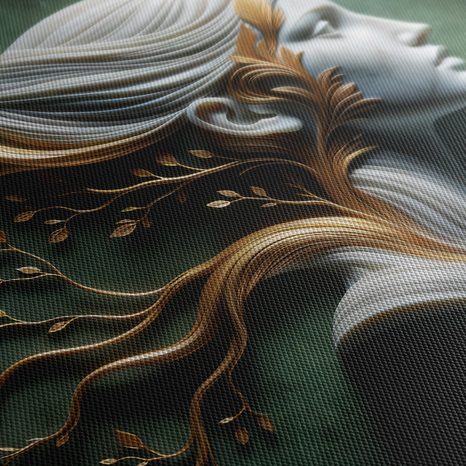 OBRAZ POKOJNÁ BOHYŇA S VETVAMI ŽIVOTA - OBRAZY ŽENY - OBRAZY