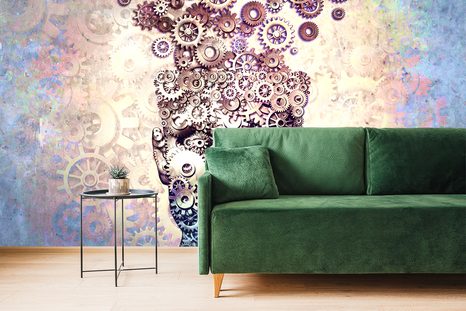 TAPETA KREATIVNÍ MYŠLENÍ - ABSTRAKTNÍ TAPETY - TAPETY