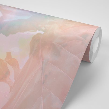 TAPETE REGENBOGENBLÄTTER - TAPETEN MIT NATURMOTIVEN - TAPETEN