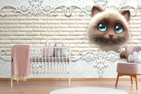 SAMOLEPÍCÍ TAPETA ROZTOMILÉ KOTĚ - SAMOLEPÍCÍ TAPETY - TAPETY