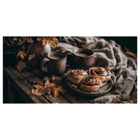 OBRAZ ÚTULNÉ PODZIMNÍ ODPOLEDNE - OBRAZY ZÁTIŠÍ - OBRAZY