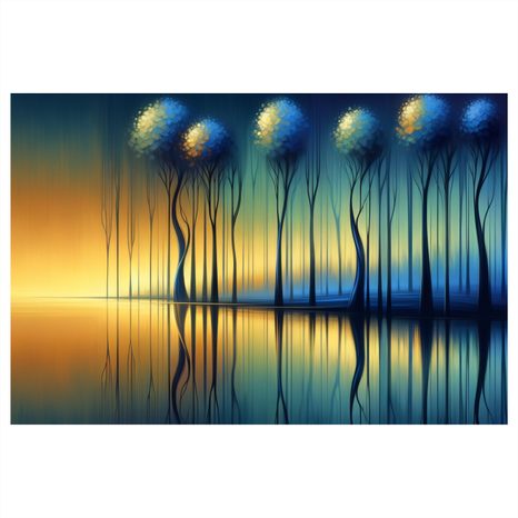 OBRAZ MAGICKÝ STROM ŽIVOTA V LESE - OBRAZY STROMY ŽIVOTA - OBRAZY