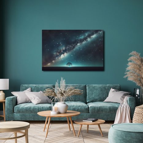 OBRAZ STROM ŽIVOTA POD HVĚZDAMI - OBRAZY STROMY ŽIVOTA - OBRAZY