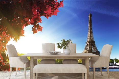 FOTOTAPETE HERBSTLICHES PARIS - TAPETEN VON STÄDTEN - TAPETEN