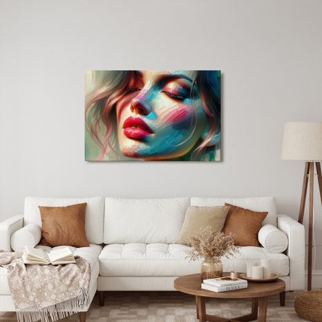 OBRAZ BAREVNÁ HARMONIE SNĚNÍ - OBRAZY ŽENY - OBRAZY