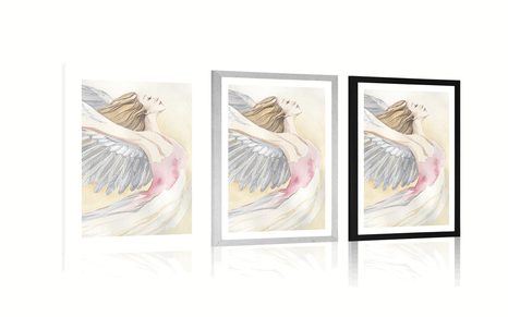 AFFICHE – ANGE LIBRE - ANGES - AFFICHES