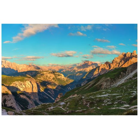 CARTA DA PARATI – VISTA SULLE MONTAGNE - CARTA DA PARATI NATURA - CARTA DA PARATI