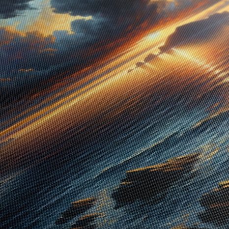 TABLEAU SUR TOILE – LUMIÈRE DORÉE SUR L'EAU - TABLEAUX - 🔥 VENTE TOTALE