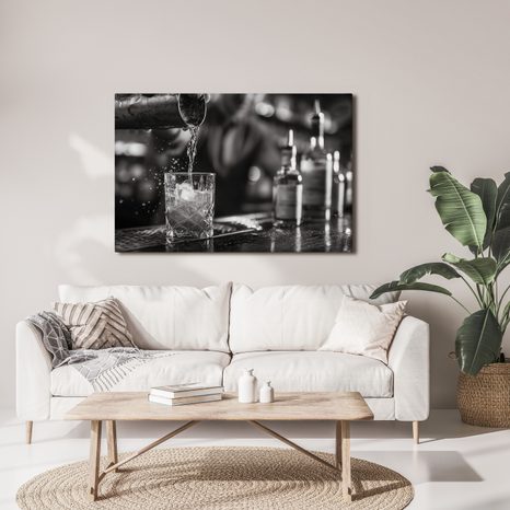 OBRAZ ELEGANCE NOČNÍHO BARU - OBRAZY JÍDLA A NÁPOJE - OBRAZY