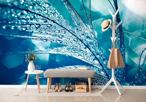 SAMOLEPÍCÍ TAPETA KAPKY RANNÍ ROSY - SAMOLEPÍCÍ TAPETY - TAPETY