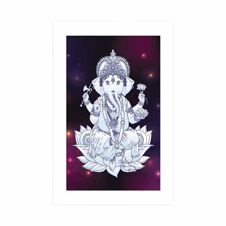 POSZTER PASZPORTUVAL BUDDHISTA GANESHA - FENG SHUI - POSZTEREK