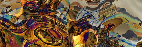 КАРТИНА НА ПЛАТНО – В АБСТРАКТЕН ЗЛАТЕН ДИЗАЙН - АБСТРАКТНИ КАРТИНИ - КАРТИНИ