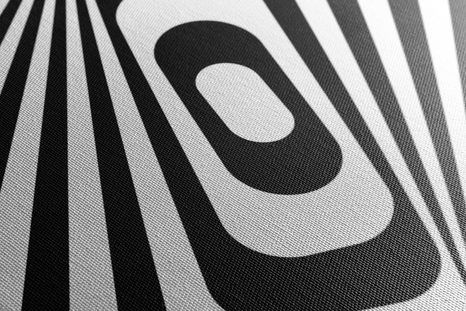 WANDBILD SCHWARZ-WEISSE ILLUSION - SCHWARZ-WEISSE BILDER - BILDER