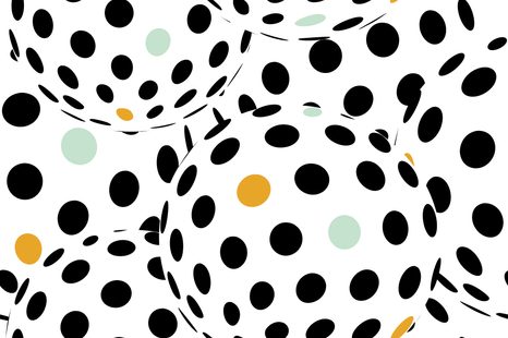 TAPETA NÁVAL MÍČKŮ - VZOROVANÉ TAPETY - TAPETY