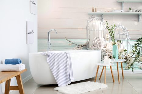 CARTA DA PARATI – RAMI DI CILIEGIO E LANTERNE - CARTA DA PARATI VINTAGE A RETRO - CARTA DA PARATI