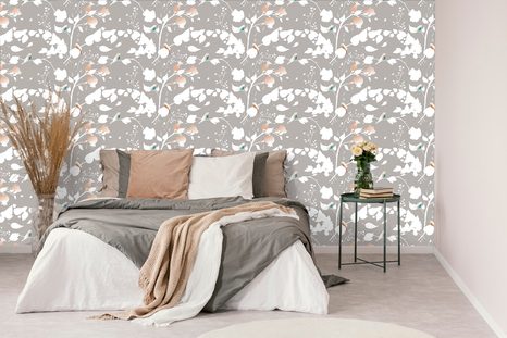 TAPETA ČVÍRÁNÍ PTÁČKŮ - VINTAGE A RETRO TAPETY - TAPETY