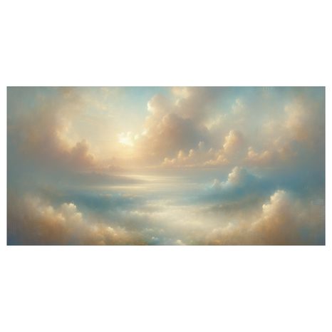 OBRAZ NEBESKÉ SVĚTLO - OBRAZY VÝCHOD A ZÁPAD SLUNCE - OBRAZY