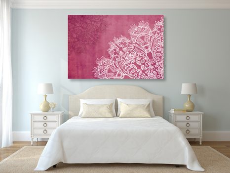 KÉP VIRÁGO MANDALA RÉSZLETE - FENG SHUI KÉPEK - KÉPEK