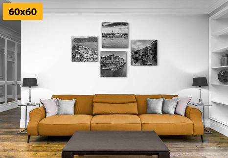 ΣΕΤ ΕΙΚΌΝΩΝ ΑΣΠΡΌΜΑΥΡΑ ΤΟΠΊΑ - ΣΎΝΟΛΟ ΠΊΝΑΚΕΣ - ΠΊΝΑΚΕΣ