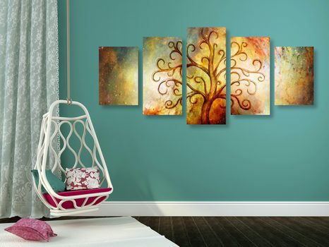 5 ΜΈΡΗ ΕΙΚΌΝΑ ΔΈΝΤΡΟ ΤΗΣ ΖΩΉΣ ΜΕ ΑΦΑΊΡΕΣΗ ΤΟΥ ΧΏΡΟΥ - OBRAZY STROMY ŽIVOTA - ΠΊΝΑΚΕΣ