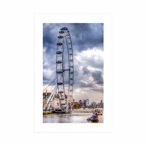 POSTER – LONDRA UNICA E IL FIUME TAMIGI - CITTÀ - POSTER