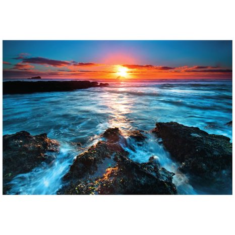 FOTOTAPETA ROMANTICKÝ ZÁPAD SLUNCE - TAPETY PŘÍRODA - TAPETY