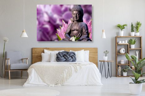 OBRAZ KLIDNÝ BUDHA - OBRAZY FENG SHUI - OBRAZY