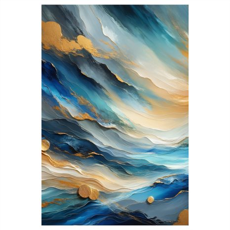 OBRAZ PROUDĚNÍ BAREV - OBRAZY ABSTRAKTNÍ TVARY - OBRAZY