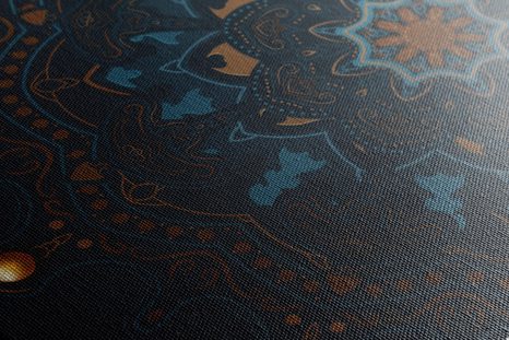 WANDBILD LUXURIÖSES MANDALA - BILDER MIT FENG SHUI-MOTIVEN - BILDER