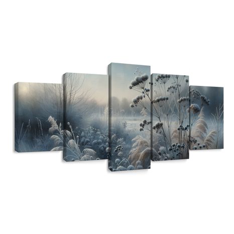 OBRAZ ZIMNÍ KRAJINA - ΠΊΝΑΚΕΣ ΦΎΣΗΣ ΚΑΙ ΤΟΠΊΟΥ - ΠΊΝΑΚΕΣ