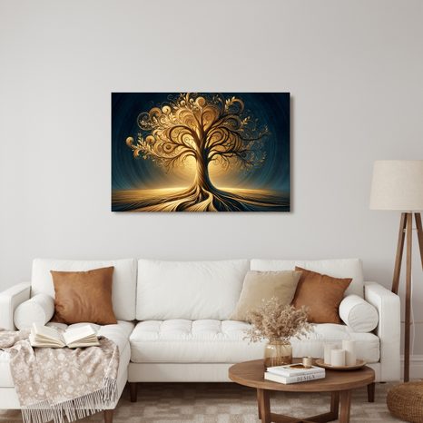 WANDBILD MAGISCHER LEBENSBAUM - BILDER BÄUME DES LEBENS - BILDER