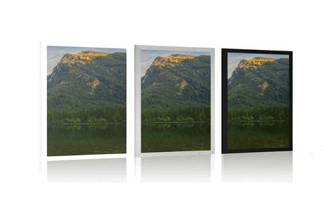 PLAKÁT JEZERO U HOŘE - PŘÍRODA - PLAKÁTY