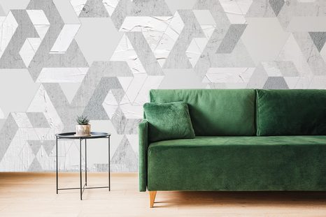 SELBSTKLEBENDE TAPETE STREET-ART-MUSTERTEILE - SELBSTKLEBENDE TAPETEN - TAPETEN