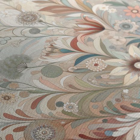 OBRAZ STYLIZOVANÁ KVĚTINOVÁ KOMPOZICE - OBRAZY KVĚTŮ - OBRAZY