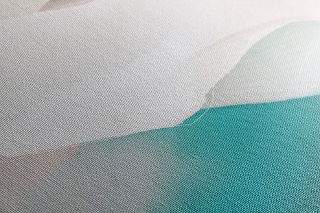 QUADRO SU TELA – ASTRAZIONE BLU MODERNA - QUADRI ASTRATTO - STAMPE E QUADRI