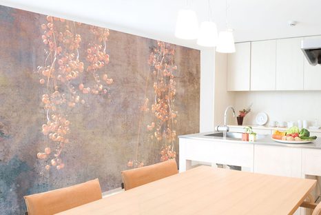 FOTOTAPETA ART RÍBEZĽA V ABSTRAKTNOM PREVEDENÍ - VINTAGE A RETRO TAPETY - TAPETY