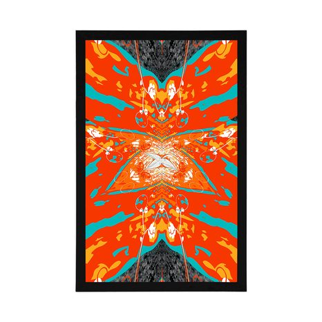 PLAKÁT ABSTRAKCE HVĚZDY - ABSTRAKTNÍ A VZOROVANÉ - PLAKÁTY