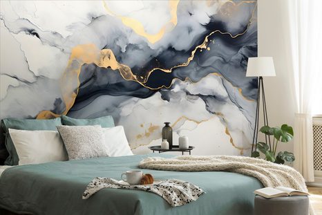 TAPETA IMITÁCIA ŠEDÝ MRAMOR - TAPETY - 🔥 TOTÁLNY VÝPREDAJ