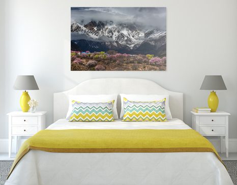 КАРТИНА НА ПЛАТНО – УНИКАЛЕН ПЛАНИНСКИ ПЕЙЗАЖ - КАРТИНИ НА ПРИРОДАТА И ПЕЙЗАЖИ - КАРТИНИ