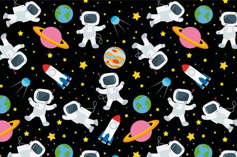 SAMOLEPÍCÍ TAPETA VESMÍRNÉ DOBRODRUŽSTVÍ - SAMOLEPÍCÍ TAPETY - TAPETY