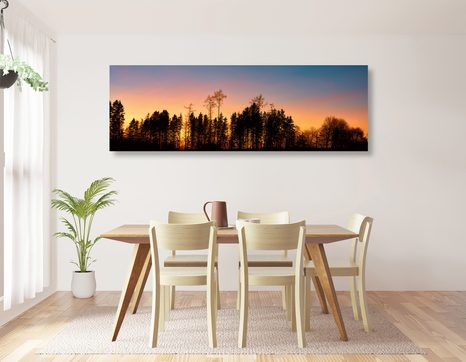 OBRAZ LES ZAHALEN TMOU - OBRAZY PŘÍRODY A KRAJINY - OBRAZY