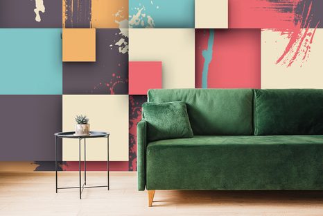 TAPETA ABSTRAKTNÍ TEXTURA - VZOROVANÉ TAPETY - TAPETY