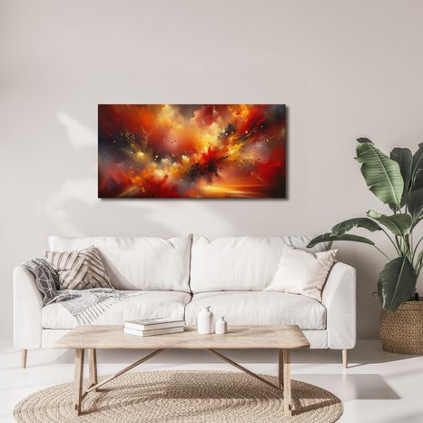 SLIKA ŽIVI ABSTRAKTNI VIHAR - SLIKE ABSTRAKTNIH OBLIK - SLIKE