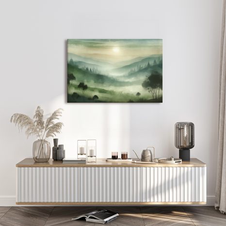 KÉP ZÖLD DOMBOLDALAK - NAPFELKELTÉT ÉS NAPNYUGTÁT ÁBRÁZOLÓ KÉPEK - KÉPEK