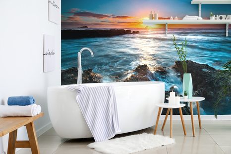 FOTOTAPETA ROMANTICKÝ ZÁPAD SLUNCE - TAPETY PŘÍRODA - TAPETY