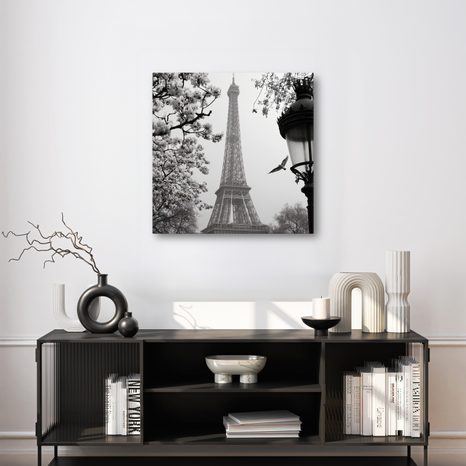 OBRAZ EIFFELOVA VĚŽ V ZIMĚ - OBRAZY PAŘÍŽ - OBRAZY