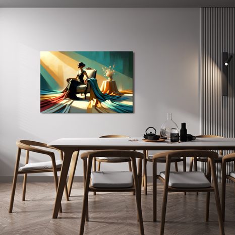 OBRAZ ELEGANCE V ZÁŘI SVĚTLA - OBRAZY ŽENY - OBRAZY